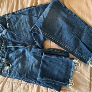 Maurices Blue Distressed Women Jeans